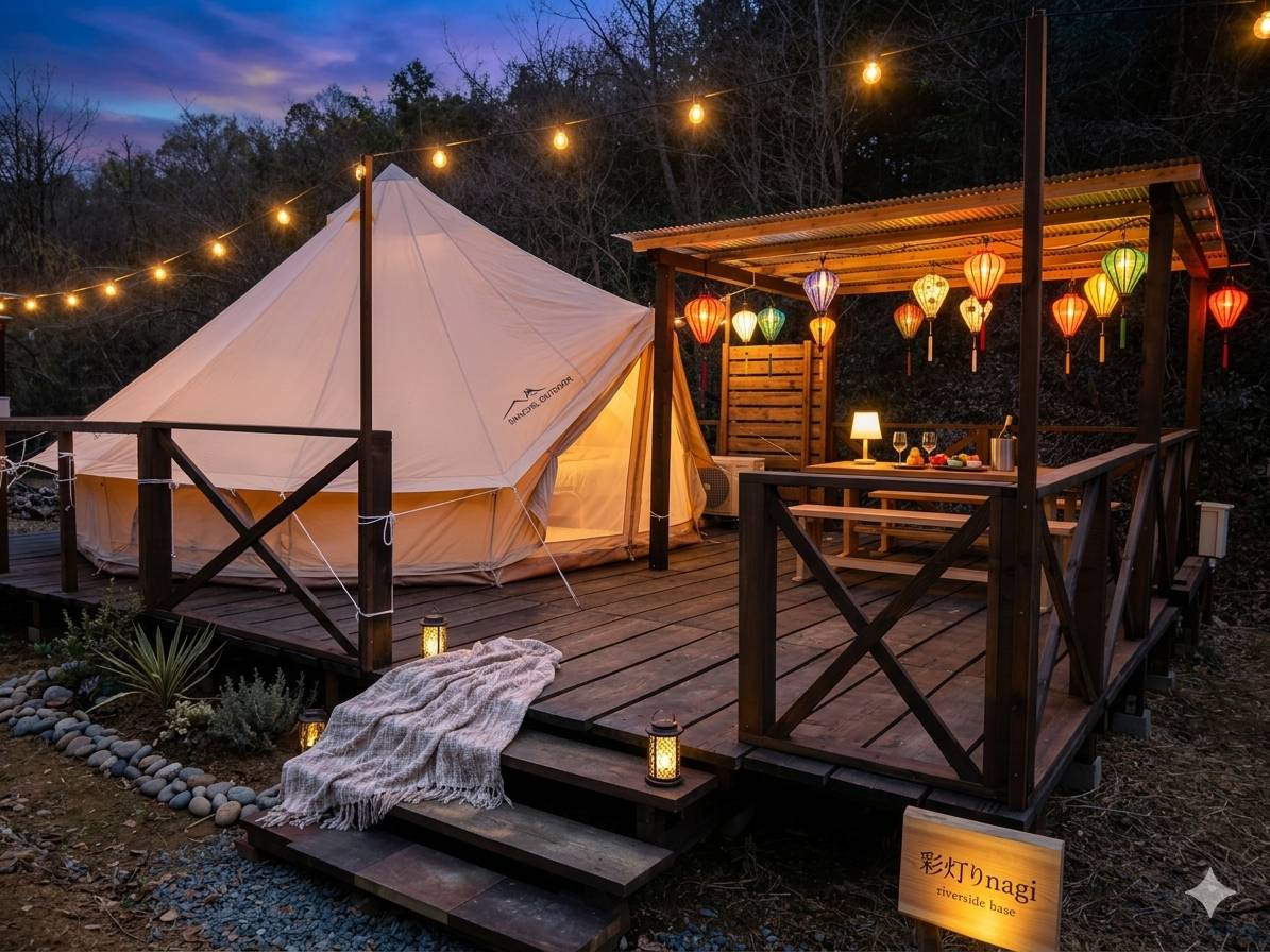 彩灯りnagi riversaide base