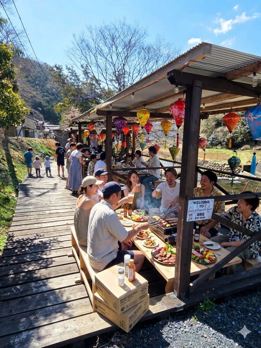 彩灯りnagi riverside base